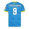 Camisa de Futebol Wolves Jorgen Strand Larsen #9 Equipamento Alternativo 2025-26 Manga Curta